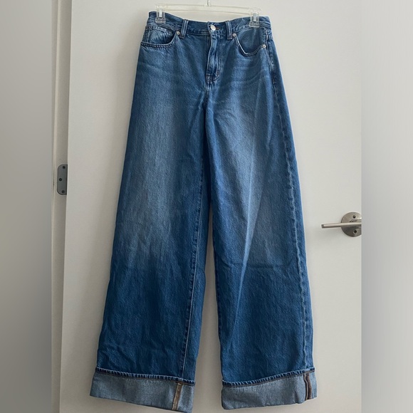 Madewell Superwide-Leg Jeans in Fannin Wash - Picture 5 of 6